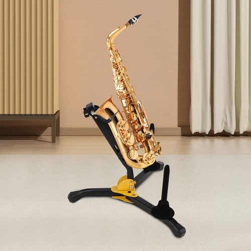 Altsaxophon Ständer Tenorsaxophon Stativ Saxofon Stand Sax Halterung klappbar DE - Afbeelding 1 van 23