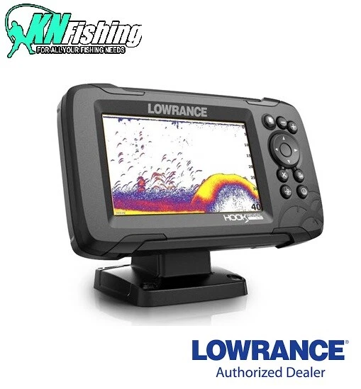 LOWRANCE HOOK REVEAL Chirp Fish Finder Plotter 5' / 9' with Transducer 50/200Hz - Image 3 of 3