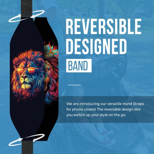 Universal Phone Grip Straps for Secure Handling | Reversible - 第 75/87 張圖片