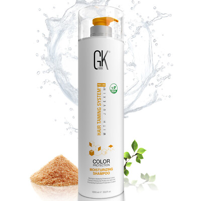 GK HAIR Moisturizing Shampoo for Hydrating Dry Frizzy Hair Repair Damage