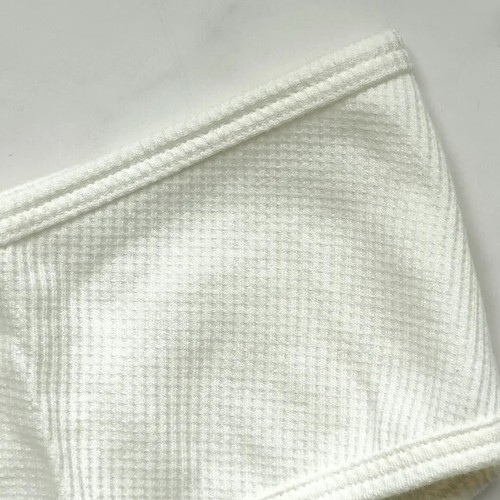 PINK Victoria's Secret Waffle Cotton Cheekster Panty Creamer Size L/XL - Picture 4 of 9