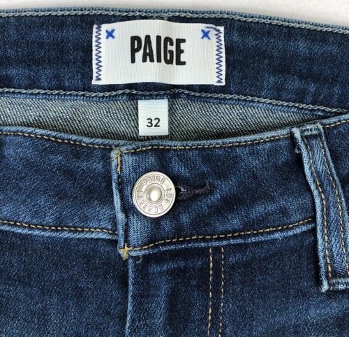 Neu mit Etikett Paige Denim Gemma Damenjeans hoher Bund Zigarettenbein Größe 32 in Skizzenbuch - Bild 13 von 21