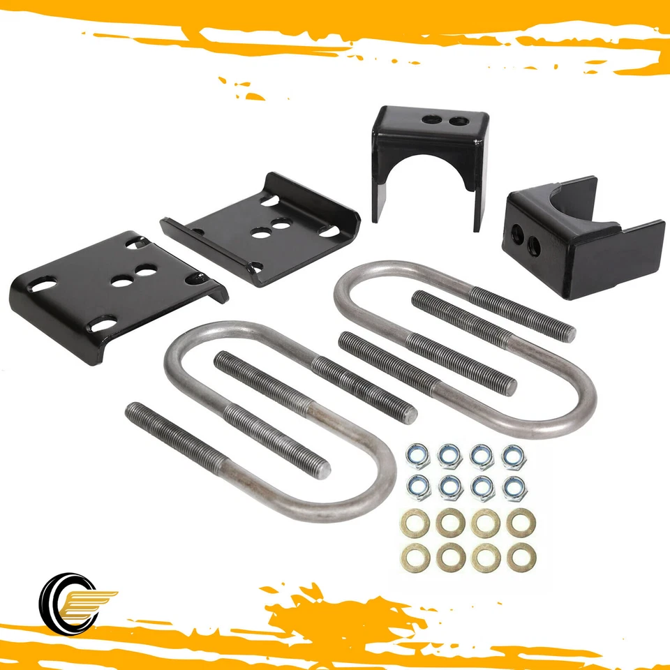 Kit abatible eje trasero Chevy C10 GMC C15 1973-1987 5" kit de caída camión de 1/2 tonelada Foto 2 de 4