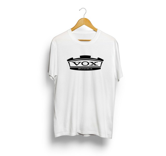 VOX Amplification T-Shirt Amplifier Music Guitars New Logo Shirt Unisex S - 2XL | eBay