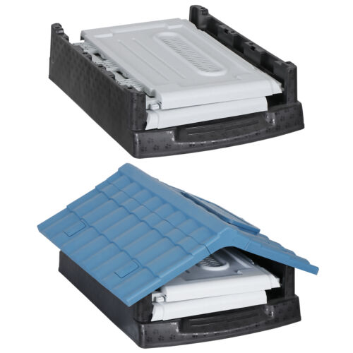Dog House Indoor Outdoor Ventilate Waterproof Pet Plastic W/ Adjustable Skylight - Picture 11 of 24