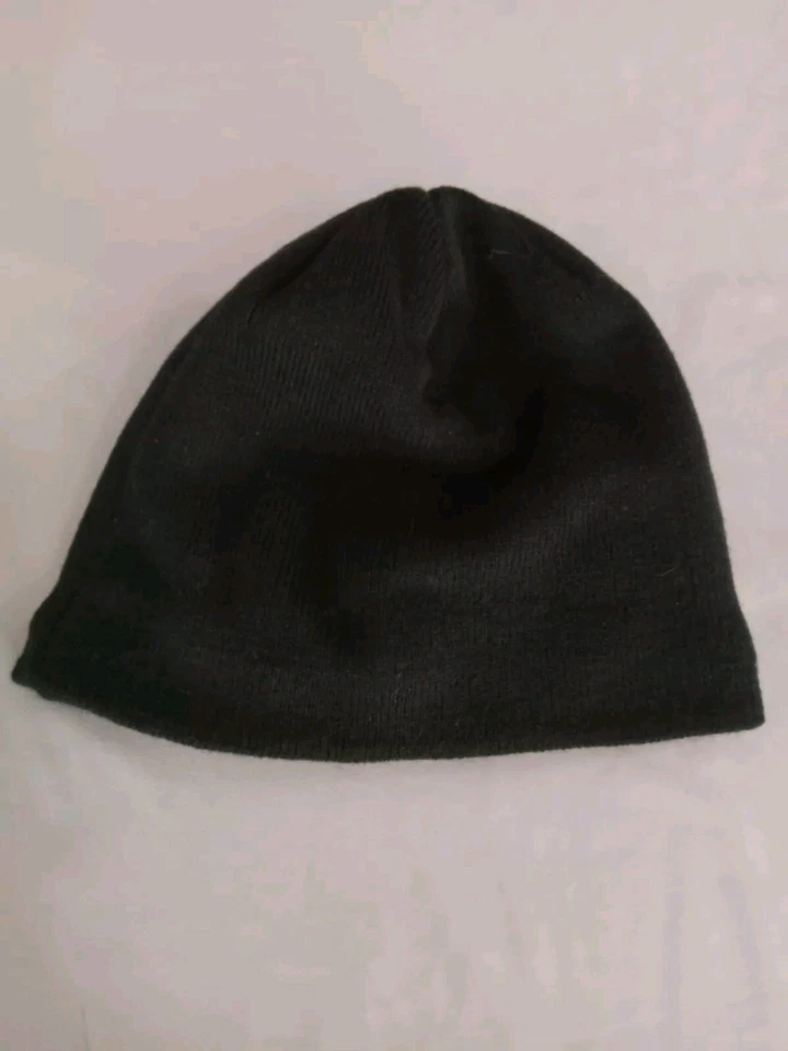 Reaction Kenneth Cole OS Womens Black Fuzzy Fleece Lined Hat Winter Ski - Image 3 of 4