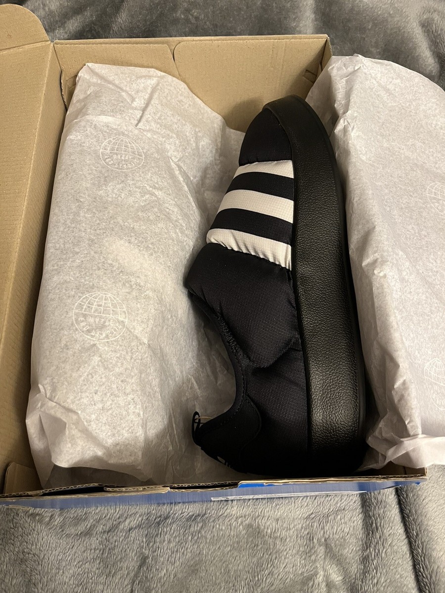 Adidas Puffylette Shoes Men's 10 Women's 11 (Core Black/Grey