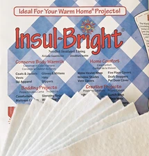 10 - 8" Precut Insul-Bright Batting Squares Pot Holders Insulated Heat Resistant