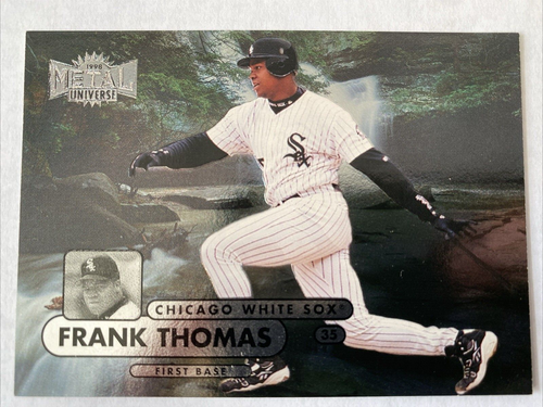 1998 Metal Universe #175 Frank Thomas
