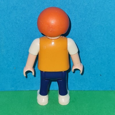 Cheveux Roux Playmobil - Catégorie 2, Référence 22, Occasion Très Bon état