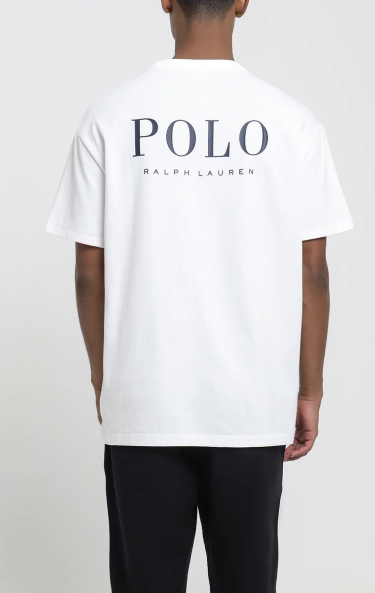 【関税&送料込】Polo Ralph Lauren Heavy Cotton T-Shirt With POLO RALPH LAUREN HEAVYWEIGHT TEE T-Shirt Shirt Classic Fit