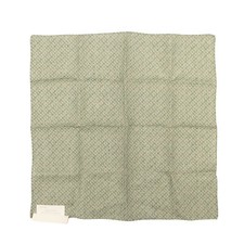 NWT BRUNELLO CUCINELLI Green Clover Print Pocket Square Size OS 165