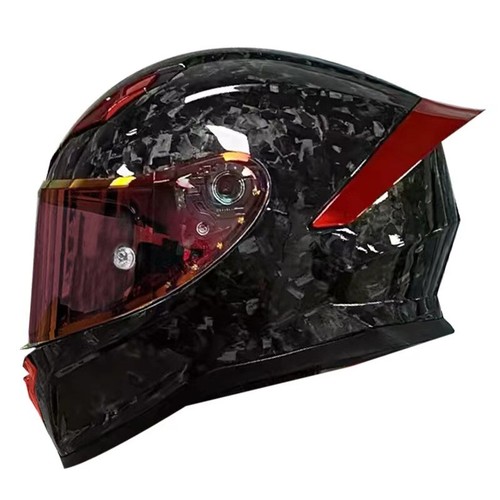 Motorcycle Helmet Full Face Lightweight Helmets Double Visors - Picture 5 of 30