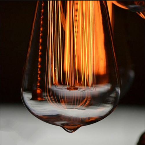 1Pc 220V 40W E27 Filament Light Bulbs Vintage Decor Industrial Style Lamp - Picture 7 of 12
