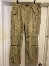 Polo Ralph Lauren Cargo Paratrooper Pants 36x30 36x25 Military Parachute