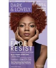 Dark  Lovely VIVACIOUS RED Permanent Hair Color Fade resist 394