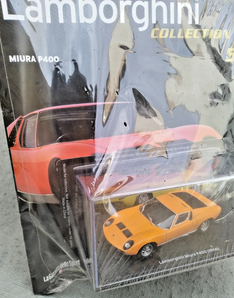 AUTOMODELLO 1 /43-LAMBORGHINI COLLECTION MIURA P400-1966-BLISTER IN BOX-MA7 - Immagine 2 di 3