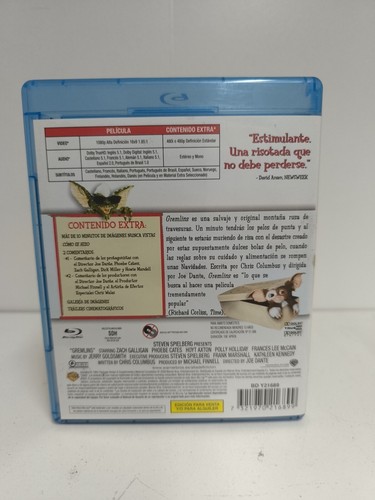 Gremlins Blu-ray (3 Noviembre 2009) Hoyt Axton, John Louie, Keye Luke, Don Stee - Imagen 2 de 2