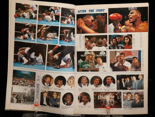 Mike Tyson Michael Spinks Roger Mayweather Poster 1988.8 Boxing Magazine DHL - Picture 5 of 12