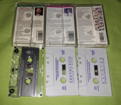 Sandi Patti Carman DC Talk Praise Worship Gospel Christian Cassette Tape Lot - Picture 3 of 11
