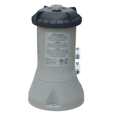 Intex 1000-Gallon Filter Pump Swimming Pool Spa Pond Swim Soak For Clear Water