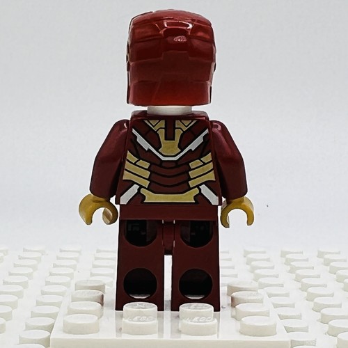 LEGO minifigure Iron Man 3 Mark 42 Armor Marvel sh072a 76007 (Plain White Head) - Picture 5 of 12