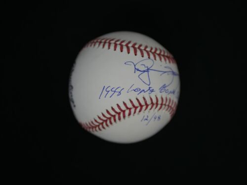 MARK MCGWIRE SAMMY SOSA 1998 LONG GONE SUMMER SIGNED BASEBALL LIMITED TO 98 JSA - Picture 2 of 4