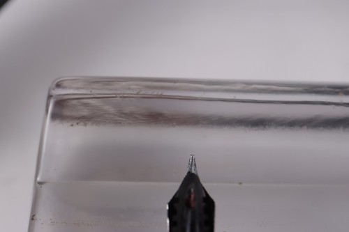 Penna stilografica Sager Barilotto di inchiostro vista inchiostro sottovuoto - Foto 10 di 10