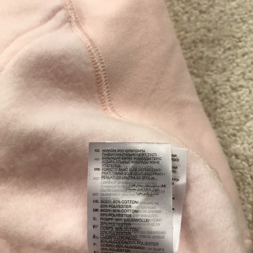 Adidas Originals Peace Sign Hoodie Pullover New Mens Medium Pink HD5263 - Picture 6 of 7