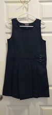 French Toast Girls' Double Buckle Navy Jumper size 14