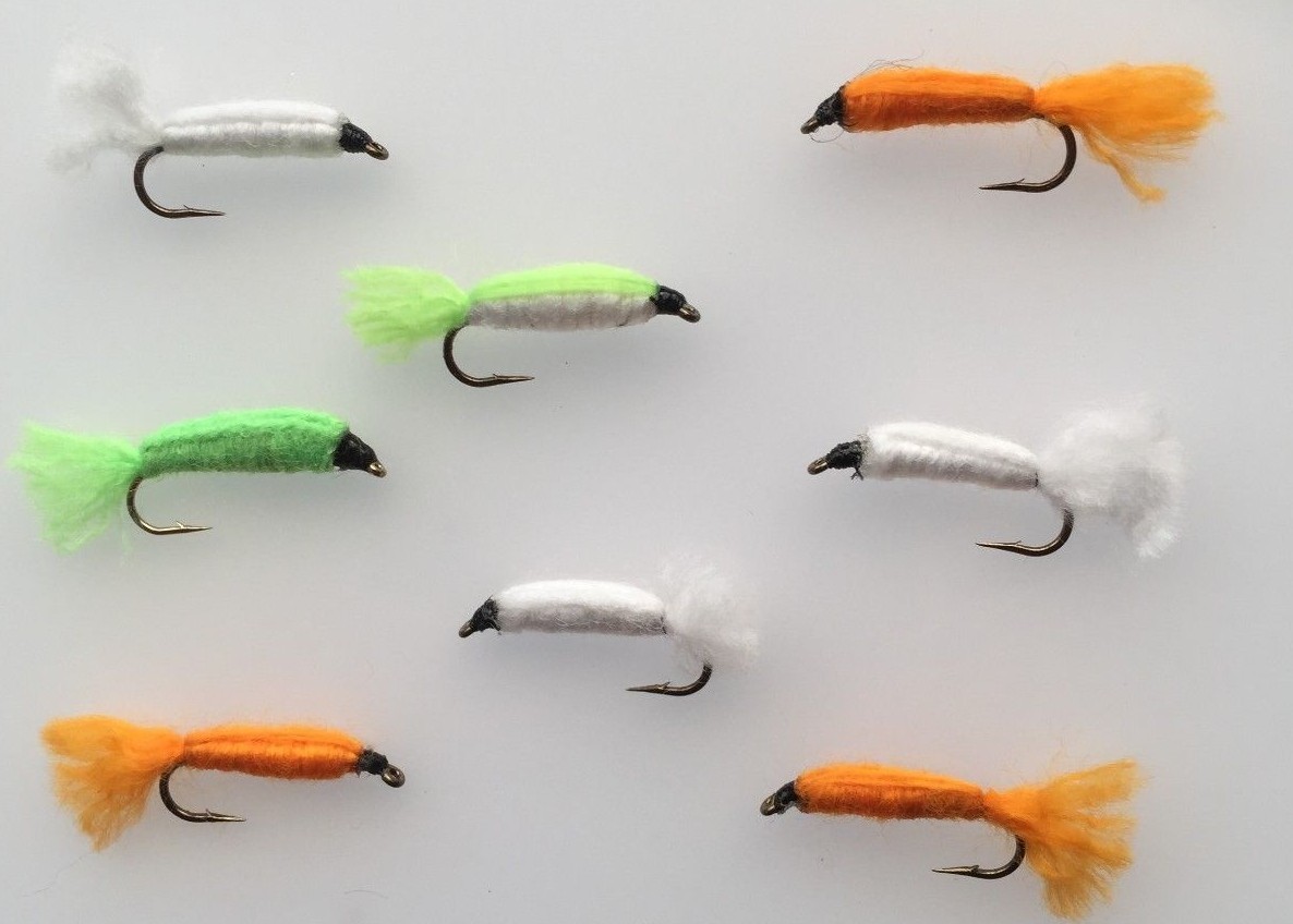 9 Mosche Fly Fishing Baby Doll – Esca Per Trota, Persico E Luccio – Taglia 10 – Ottime Per Fiume E Lago