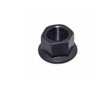 BLACK 14MM x 1.0 BMX BIKE BEEFY AXLE NUTS BICYCLE HUB OVER SIZED AXLE MTB FLANGE
