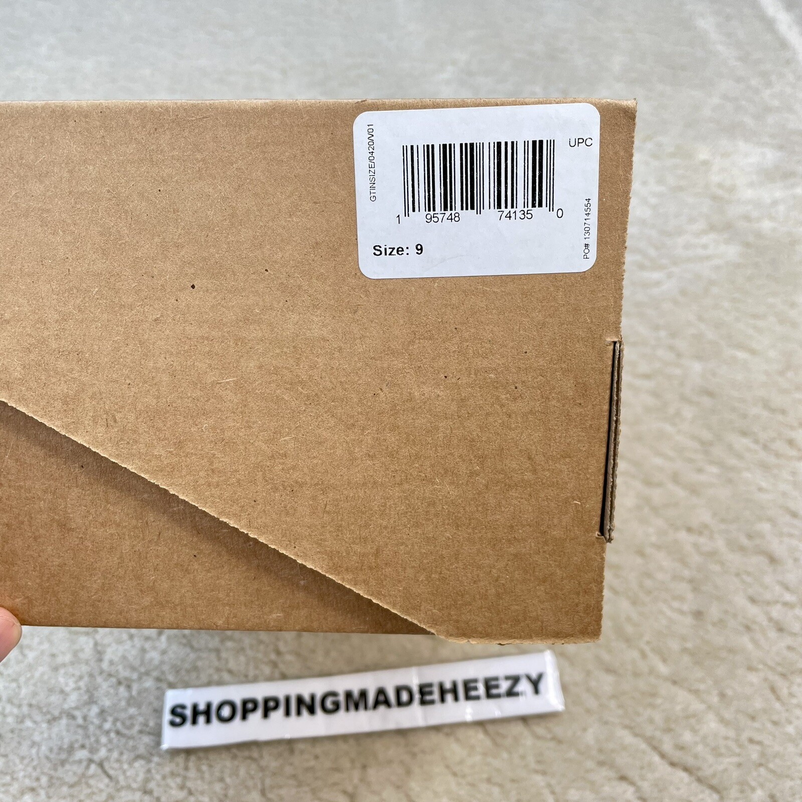 [US 9] adidas YEEZY FOAM RUNNER CLAY TAUPE YZY RNR Slipper Slides Shoes GV6842 thumbnail 9