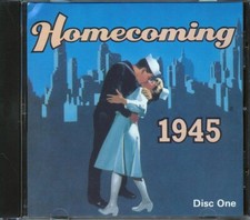 CD Russ Morgan, Nat King Cole, The Andrew Sisters, Etc  - Homecoming 1945 Disc O