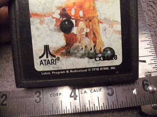 Vintage Atari Game BOWLING 1978 Date, JoyStick Game - Picture 2 of 6