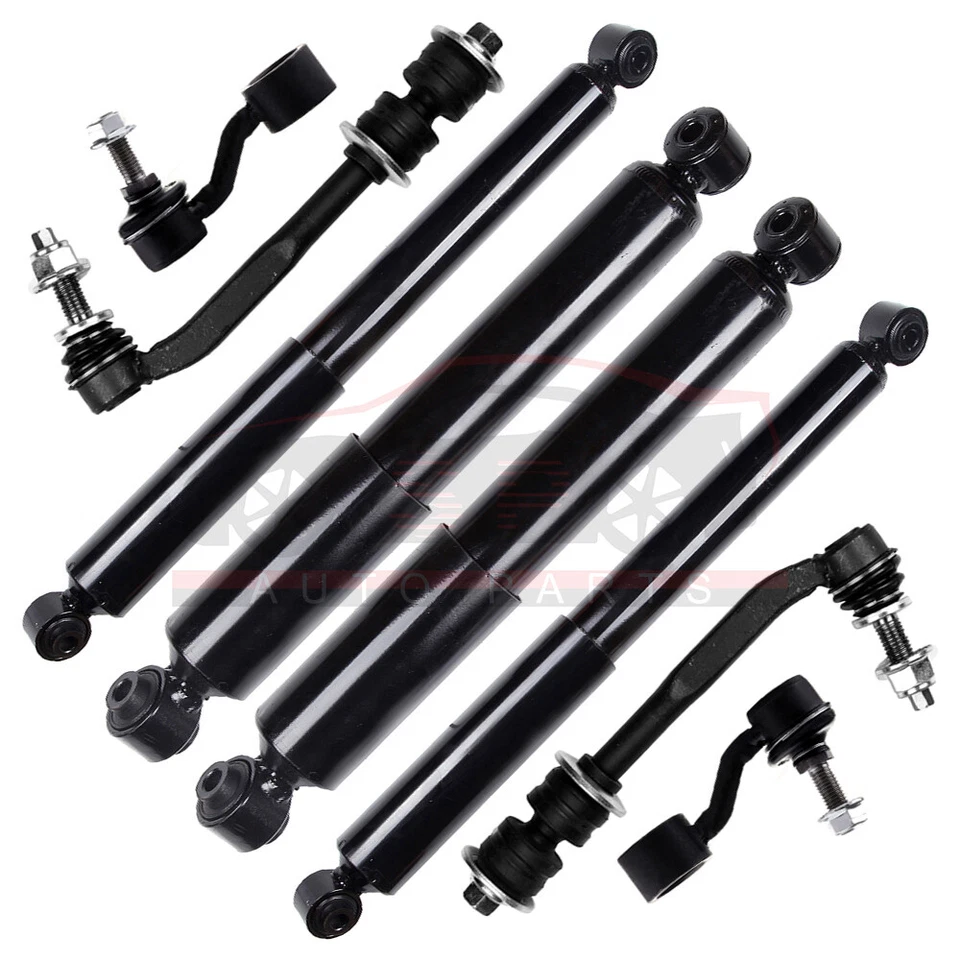 Front & Rear Shocks Absorber & Sway Bars For 04-09 Dodge Durango Chrysler Aspen - Image 3 of 4