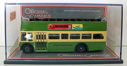 CORGI 1/76 - 42001 LEYLAND PD3 QUEEN MARY OPEN TOP SOUTHDOWN MOTOR SERVICES - Picture 2 of 6