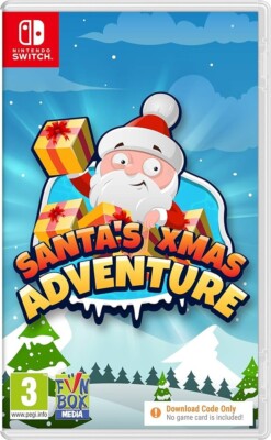 Santa's Xmas Adventure Switch Nintendo Spiel Key Code Edition Deu & EU *NEU