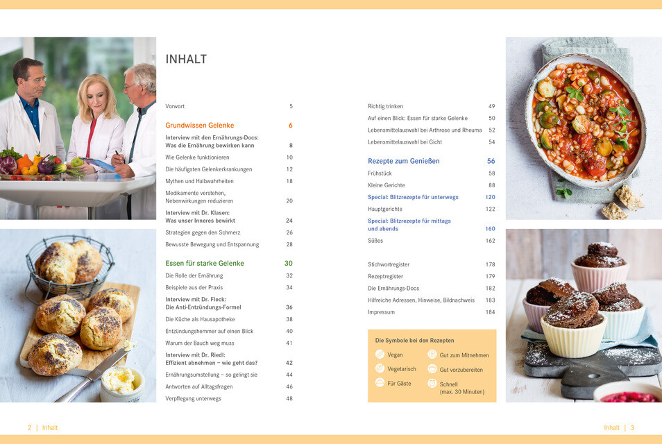 Thumbnail - Die Ernährungs-docs - Starke Gelenke Matthias Riedl 9783898838634
