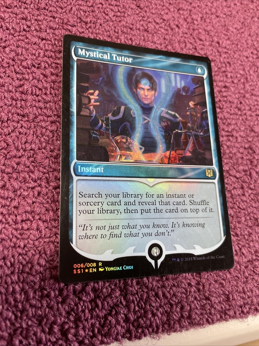 MTG Mystical Tutor Signature Spellbook: Jace 6/8 Foil Rare | eBay