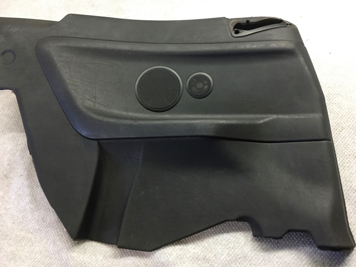 BMW E36 Convertible Rear Left Inside Quarter Trim Panel - Black