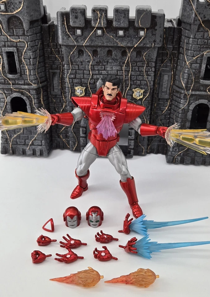Marvel Select Железный человек Серебряный Центурион Западное побережье Мстители 7 дюймов с аксессуарами - Изображение 2 из 4