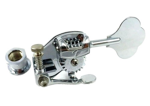 ギター Hipshot Fixed Bridge Chrome NEW Hipshot Fixed .125 Hardtail Electric Guitar BRIDGE Made