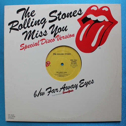 The Rolling Stones-Miss You-1978 Rock Maxi Single E/VG+