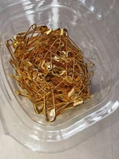 150pcs gold colour safety pins