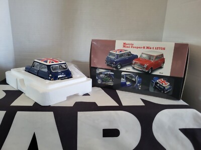京商   1/18  MORRIS  MINI  COOPER  1275S KYOSHO 1/18 MORRIS MINI COOPER 1275S Blue Kyosho Morris Mini