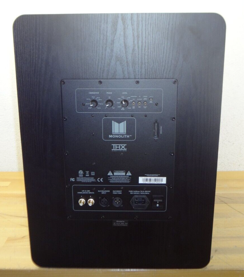 Home Theater System Monoprice Monolith M-12 V2 12-Inch THX