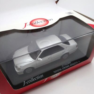 ミニカーKYOSHO 1/43 TOYOTA CROWNアスリートGRS200系 Kyosho J Collection 1/43 Toyota Crown Athlete V Pearl White