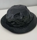 Chapeau seau noir FW19 Supreme Shiny Nylon concasseur taille S/M petit/moyen neuf