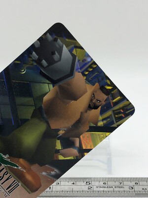 Valet Final Fantasy VII Carddass 1997 No18 SQUARE BANDAI Japan
